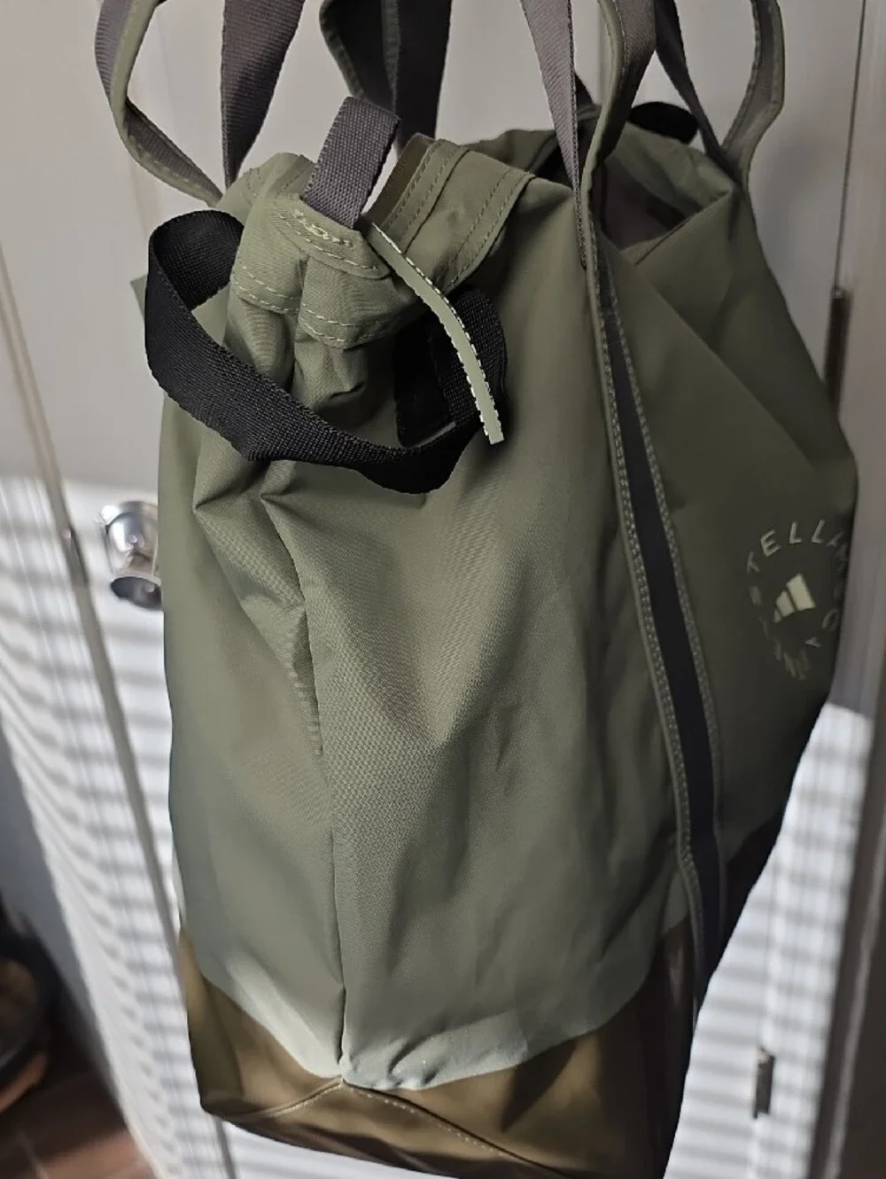 354- Adidas by Stella McCartney Tote In Legacy Green